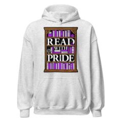 Read With Pride Pullover Hoodie (Ace/Asexual)