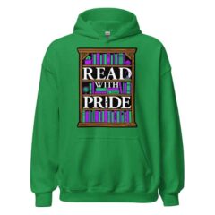 Read With Pride Pullover Hoodie (Genderqueer)
