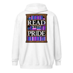 Read With Pride Zip Hoodie (Genderfluid)