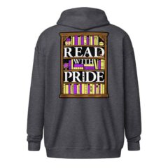 Read With Pride Zip Hoodie (Intersex)