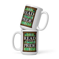 Read With Pride Classic Mug (Aromantic)