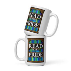 Read With Pride Classic Mug (Gay/MLM/Achillean)