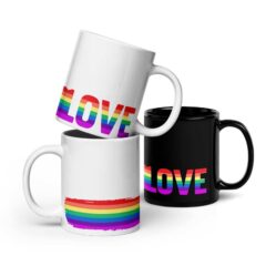 Rainbow LOVE Mug
