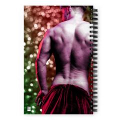 Secret Santa – Hard Candy Christmas Spiral Notebook