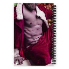 Secret Santa – Feliz Navidad Spiral Notebook