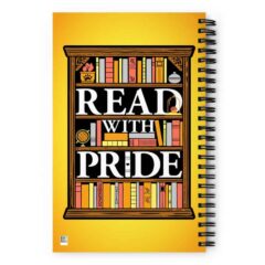 Read With Pride Spiral Dotted Notebook (Bear)