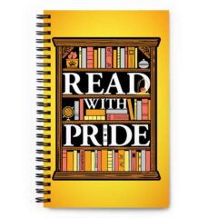 Read With Pride Spiral Dotted Notebook (Bear)