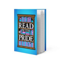 Read With Pride Hardcover Journal (Transgender, Blue)