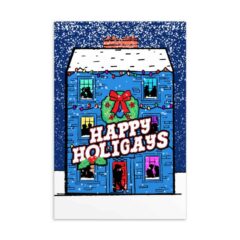 Home for the Holigays Postcard (Vertical)