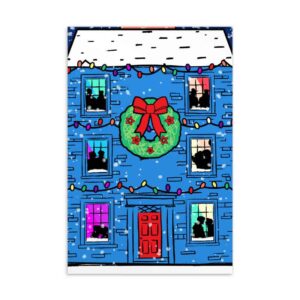 Home for the Holigays Postcard (Cover Art, Vertical)