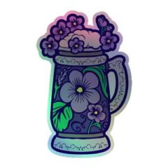 Open Arms Inn Ale Mug Sticker (Color)