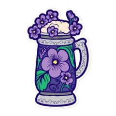 Open Arms Inn Ale Mug Sticker (Color)