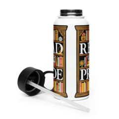 Read With Pride 32oz Steel Waterbottle (Bear)