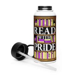 Read With Pride 32oz Steel Waterbottle (Intersex)
