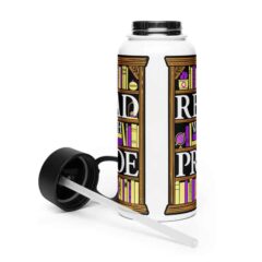 Read With Pride 32oz Steel Waterbottle (Intersex)